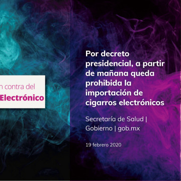 Avances en México, liderando el control del cigarro electrónico