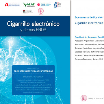 Cigarrillo electrónico y demás ENDS. Documento de Posición: AAMR, ALAT, ERS, SEPAR, SERChile, SMNyCT
