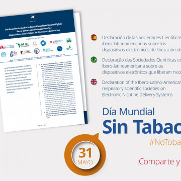 Declaración de las Sociedades Científicas Neumológicas ibero-latinoamericanas sobre los dispositivos electrónicos de liberación de nicotina