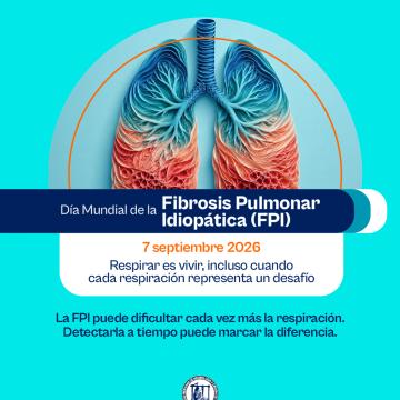 Día Mundial de la Fibrosis Pulmonar Idiopática (FPI), 7 de septiembre de 2026