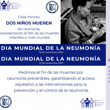 Día Mundial de la Neumonía, 2019