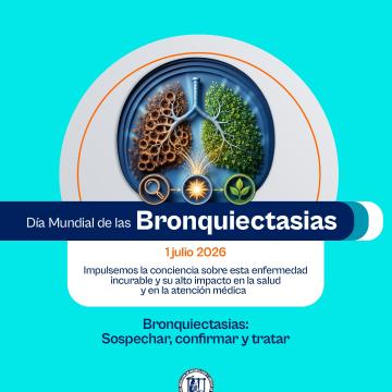 Día Mundial de las Bronquiectasias, 1 de julio de 2026