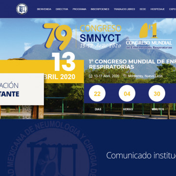 Comunicado Oficial sobre la postergación del 79º Congreso de la SMNyCT