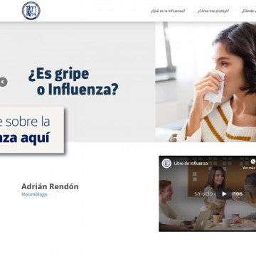 Nuevo sitio web para informarte de la influenza