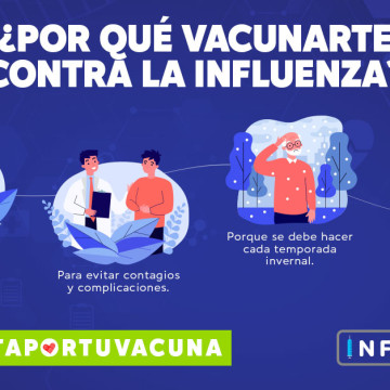 ¿Por qué vacunarte contra la influenza? Noviembre 2022