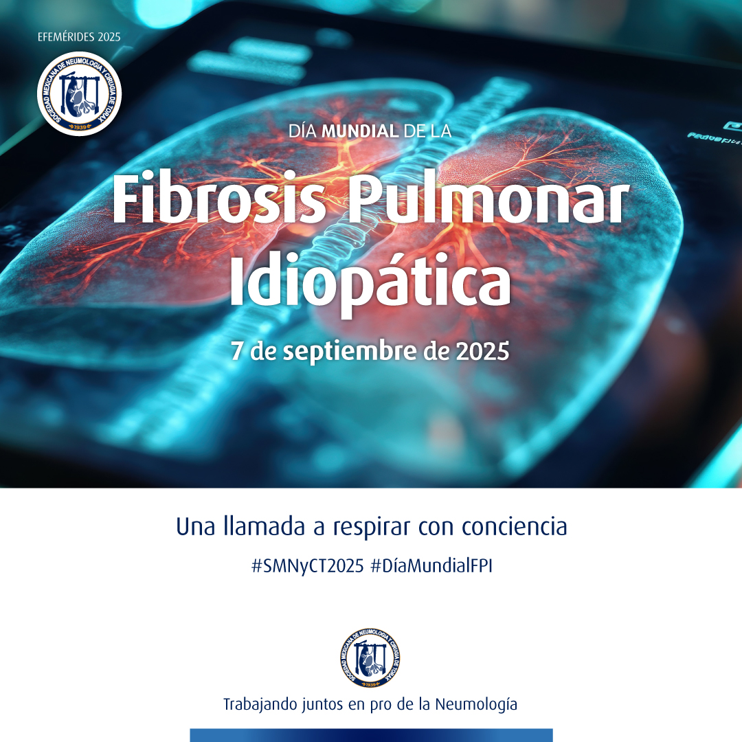 Día Mundial de la Fibrosis Pulmonar Idiopática (FPI), 7 de septiembre 2025