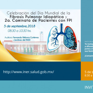 ¡Gracias por participar!: Día Mundial de la Fibrosis Pulmonar Idiopática