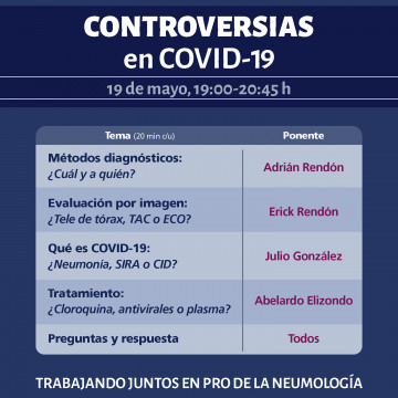 Webinar Controversias en COVID-19