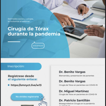 Webinar SMNyCT: Compartiendo Experiencias en Terapia Respiratoria