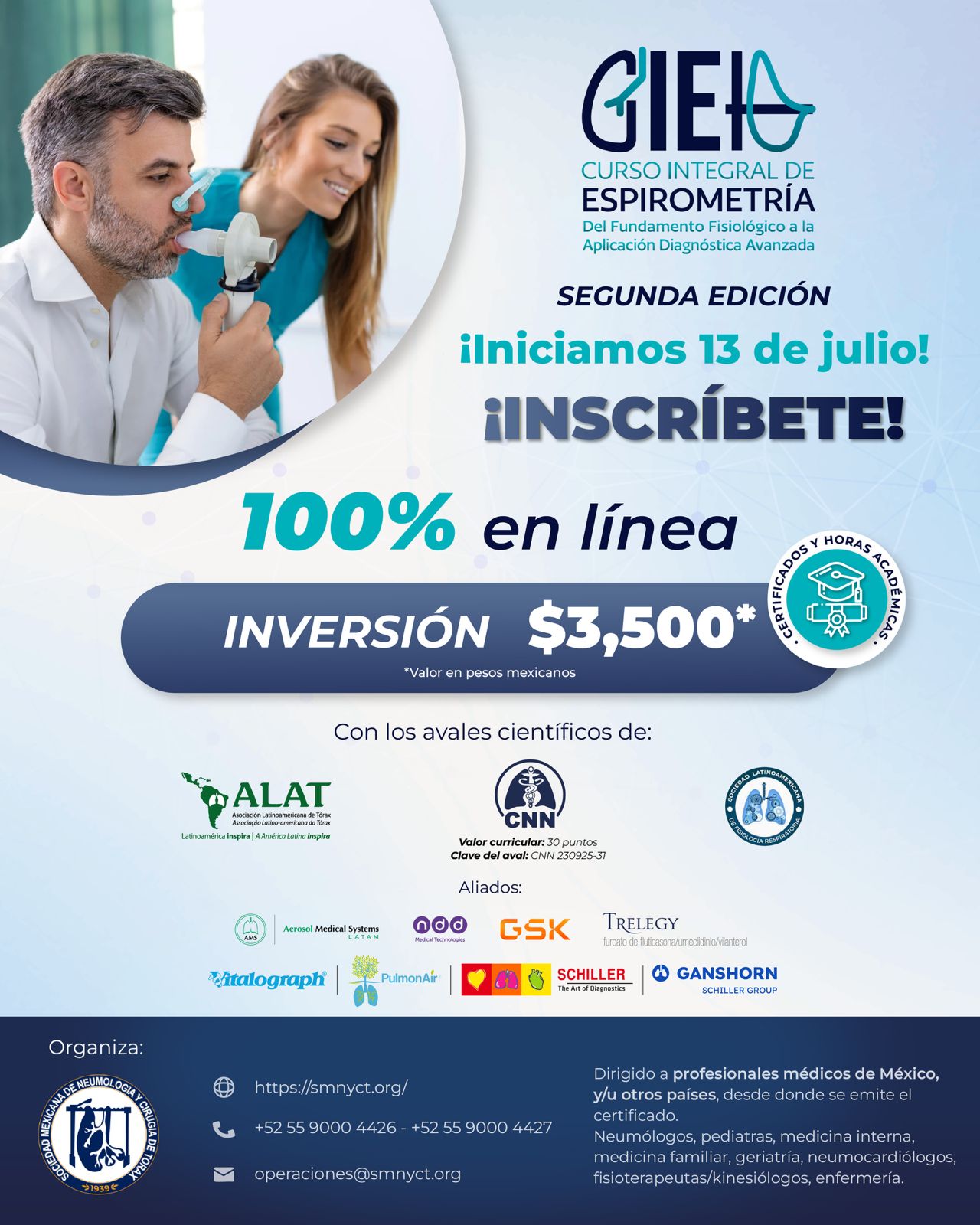Curso Integral de Espirometría