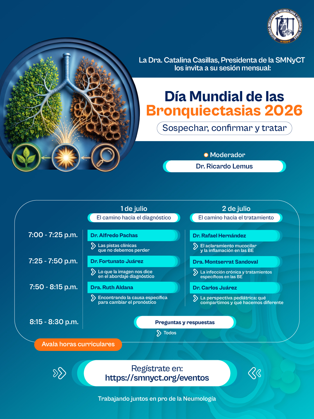 Día Mundial de las Bronquiectasias 2026