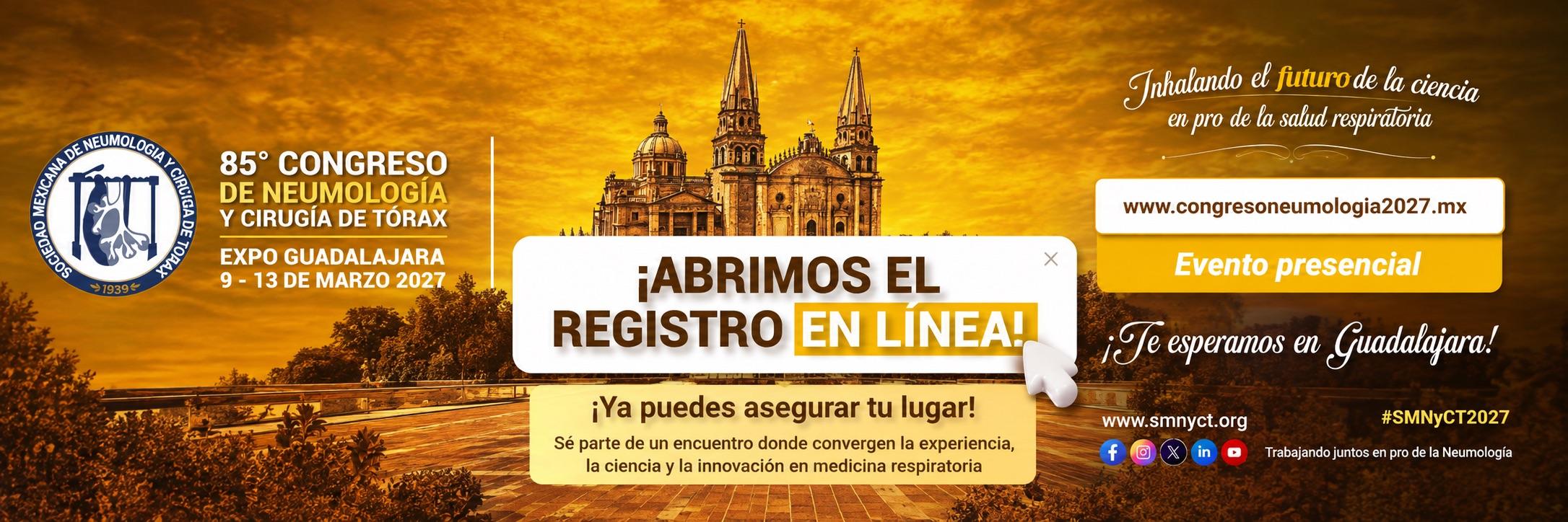 Registro Landing Congreso 2027