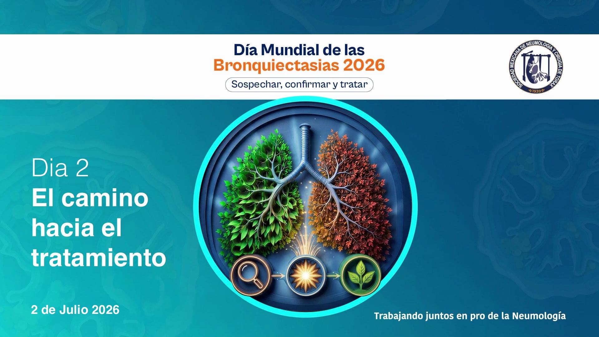 El camino hacia el tratamiento - Día Mundial de las Bronquiectasias 2026