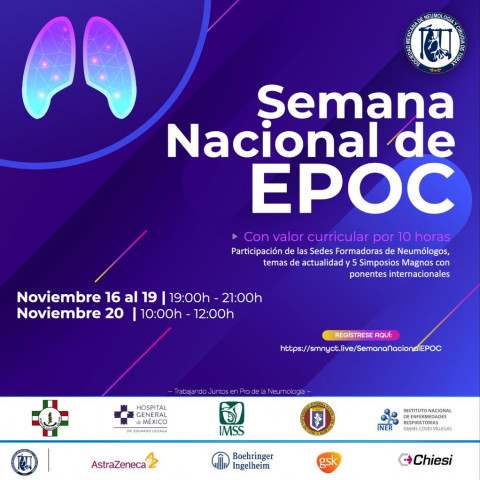 Semana Nacional de la EPOC, día 5, 20 de noviembre 2021