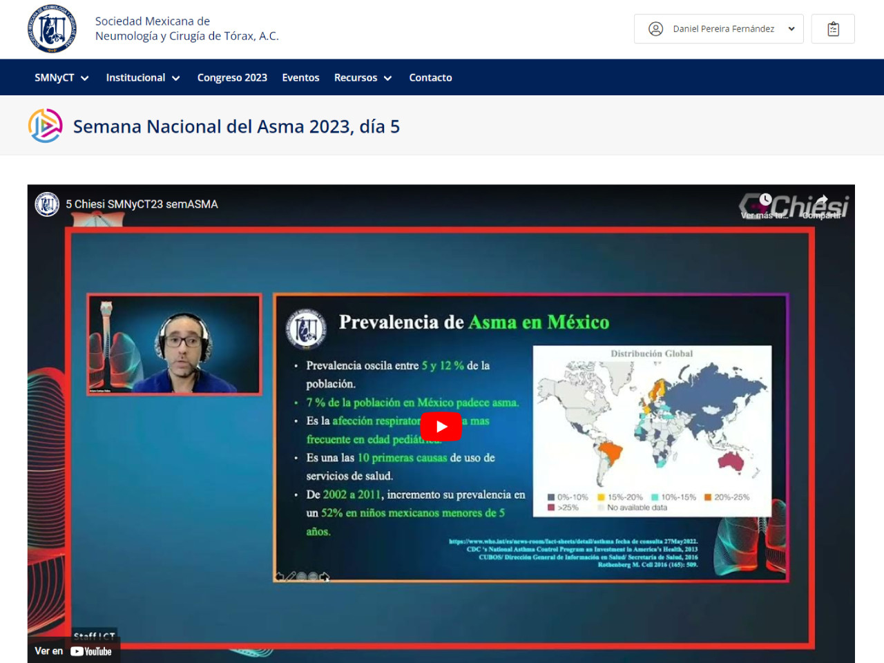 Semana Nacional del Asma 2023, día 5