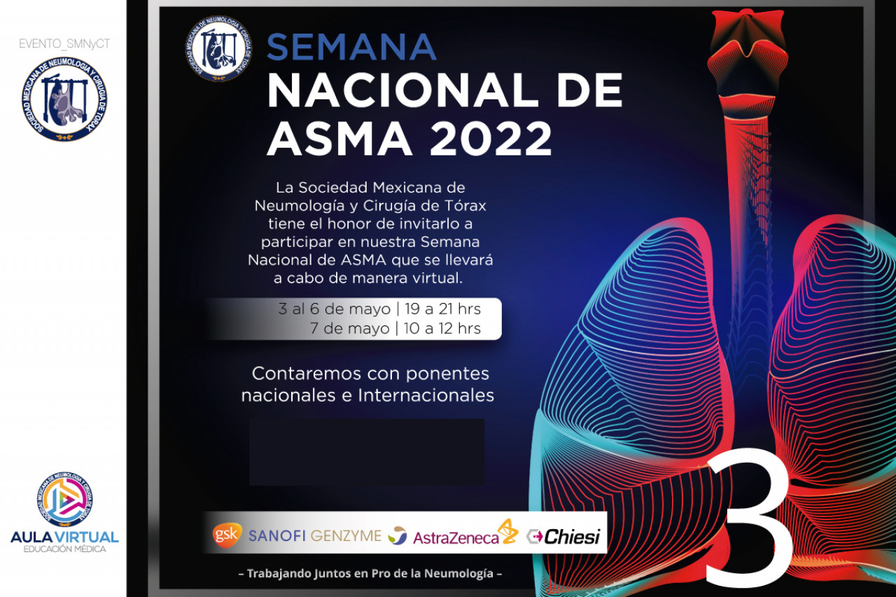 Semana Nacional del Asma, Mayo 2022, día 3