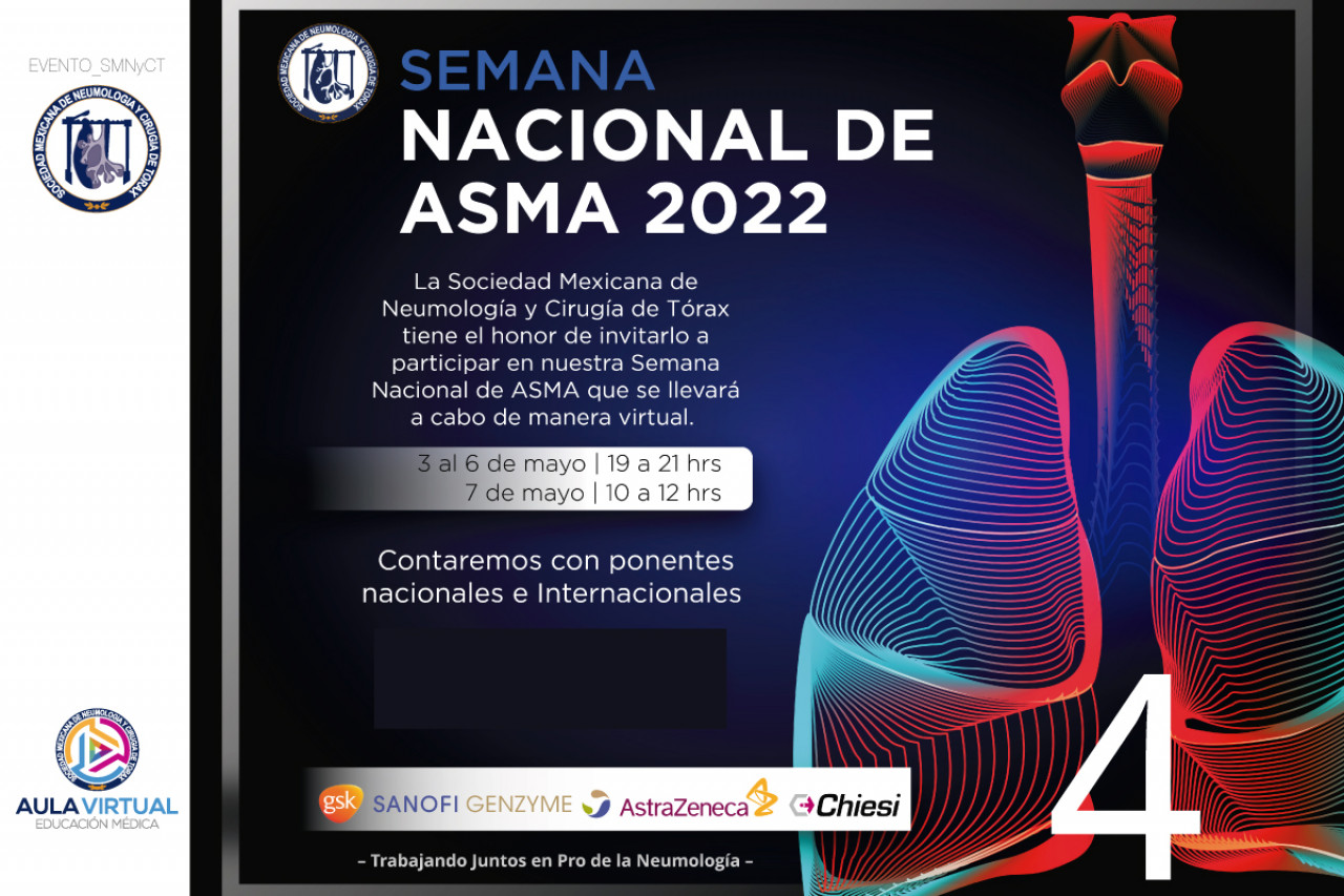 Semana Nacional del Asma, Mayo 2022, día 4
