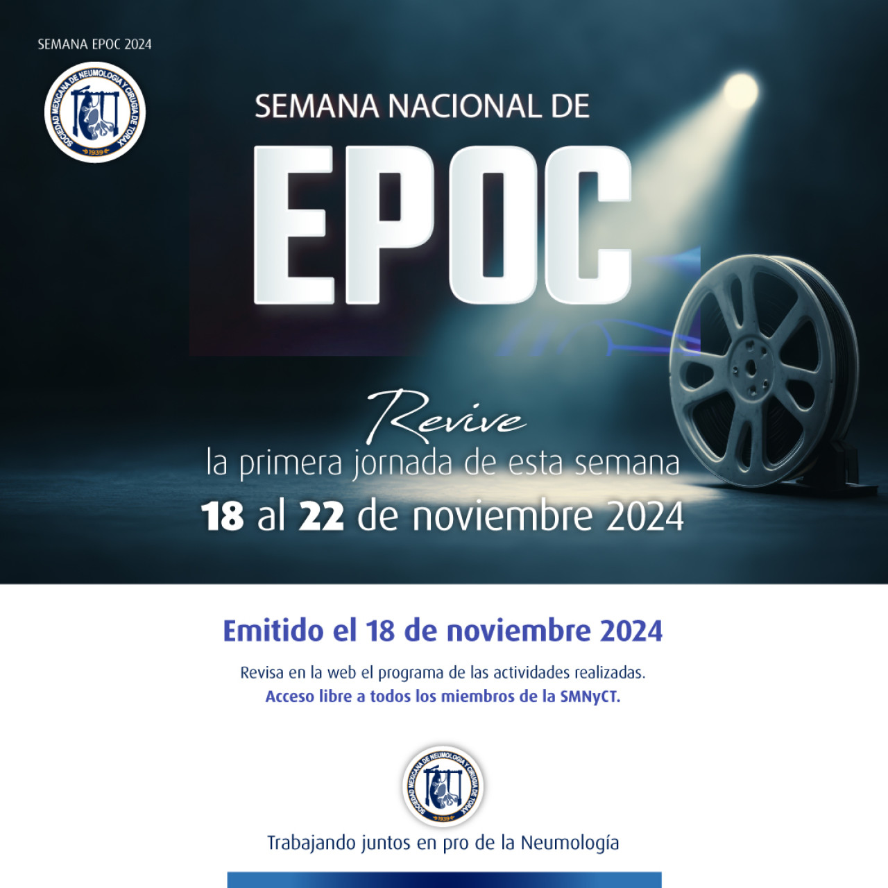 Semana Nacional EPOC 2024, día 1