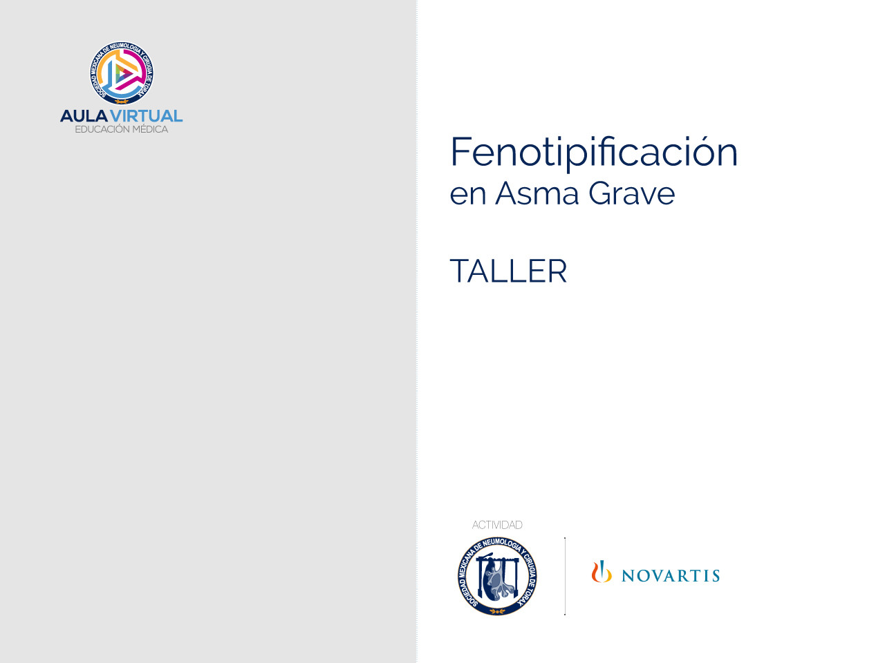 Taller de fenotipificación en asma grave