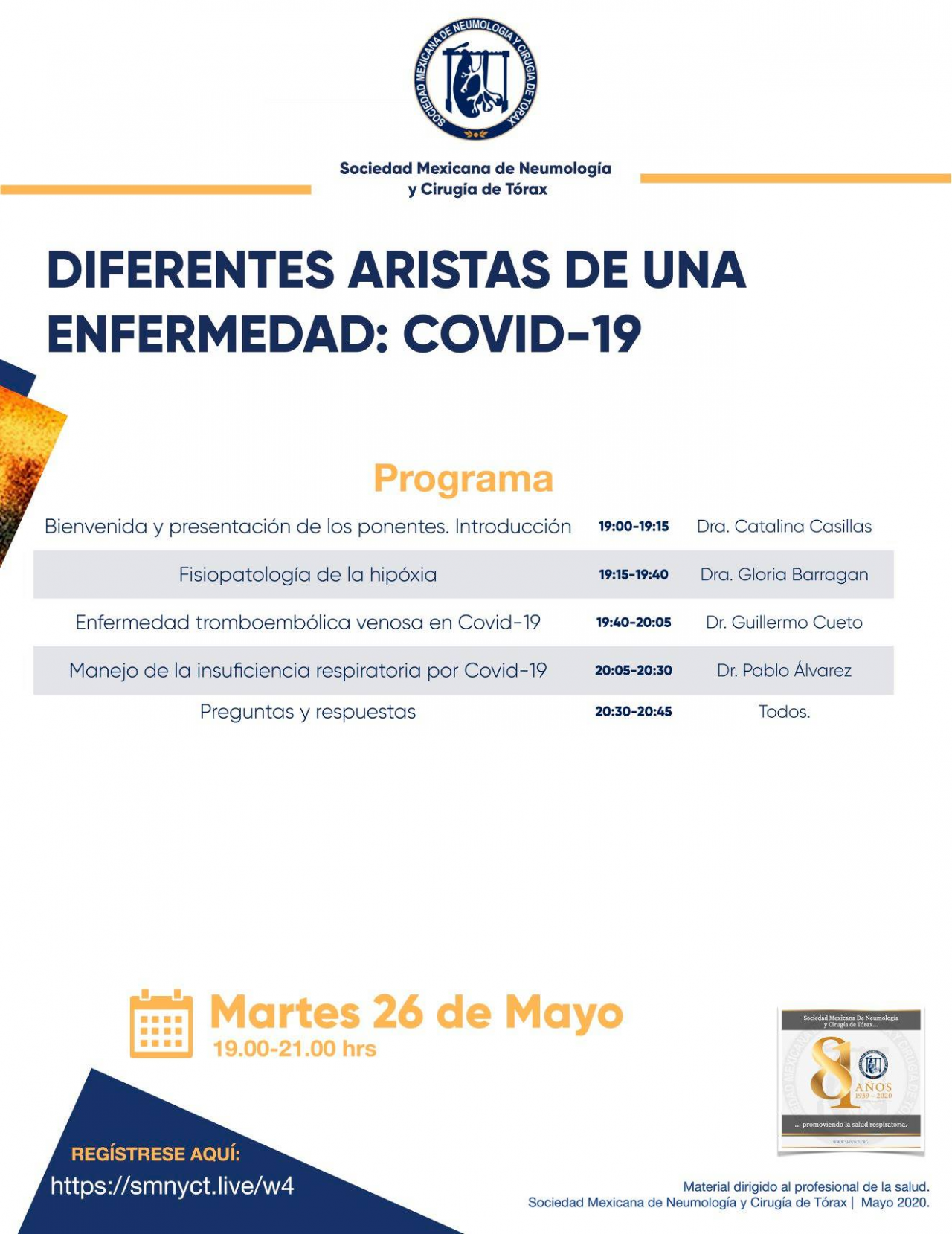 Diferentes aristas de una enfermedad, COVID-19